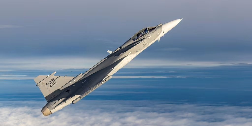 Gripen E series jet (Photo: saab.com)