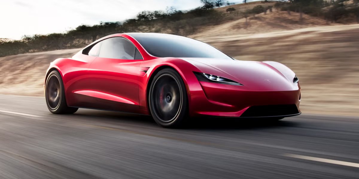 Рендер нового Roadster (Фото: Tesla)