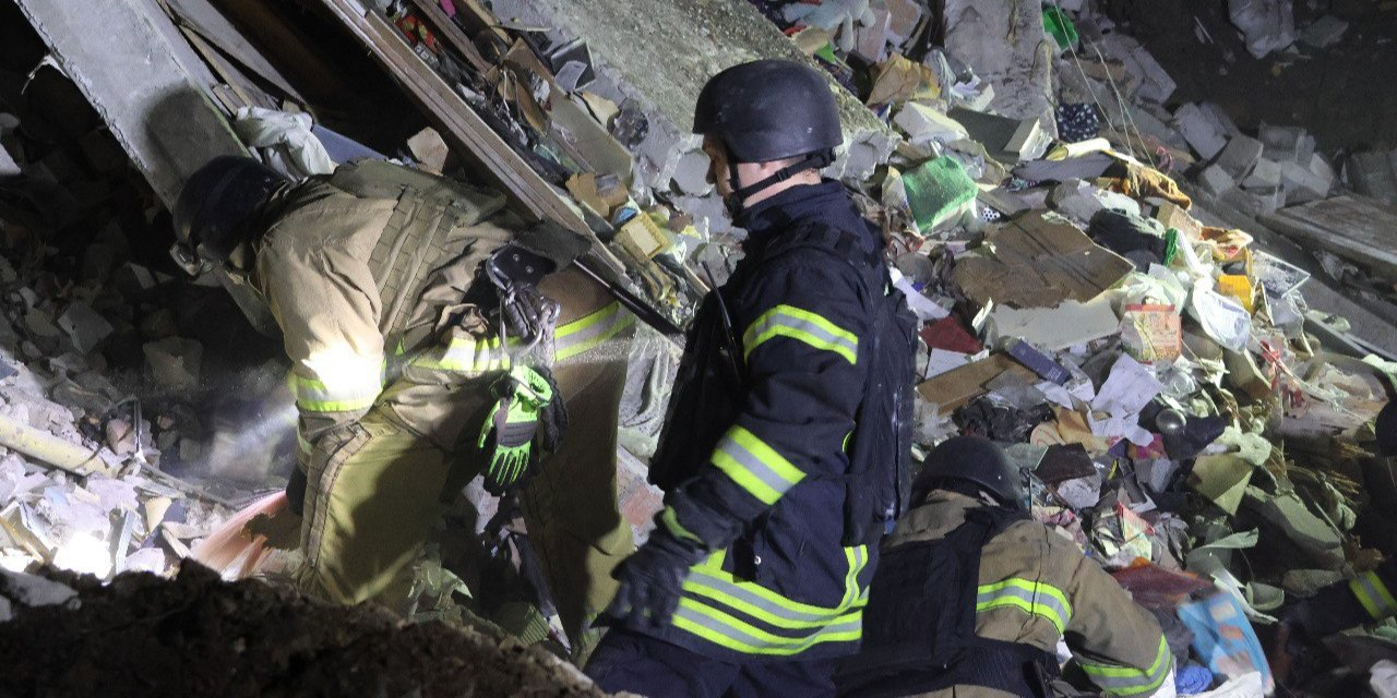 Ihnat told NV about the consequences of the Russian night attack on October 30. (Photo: State Emergency Service of Ukraine in Zaporizhzhya)