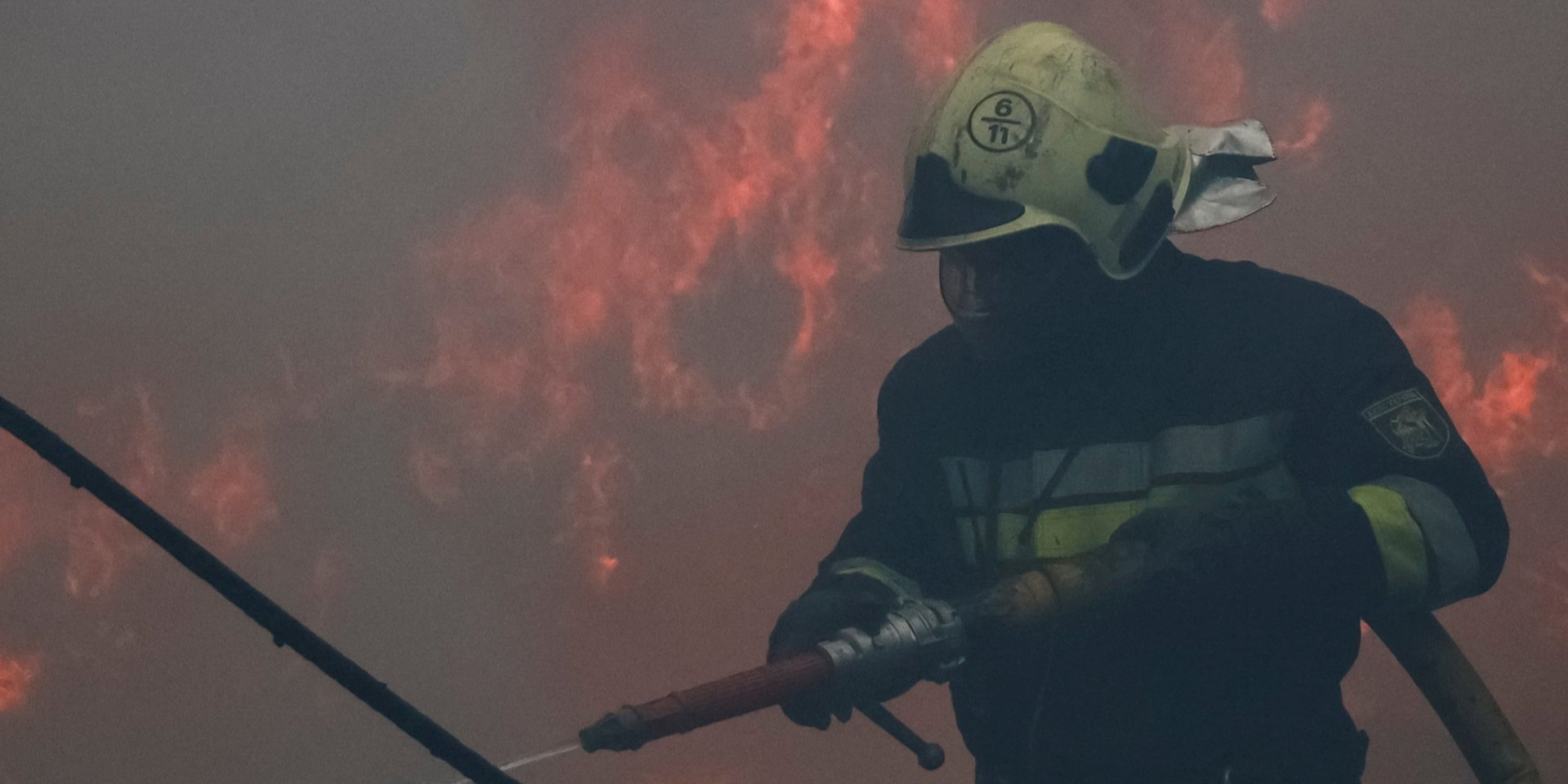 Fire erupted at  the industrial object in Odesa Oblast after Russian attack (illustrative photo) (Photo: REUTERS/Nina Liashonok)