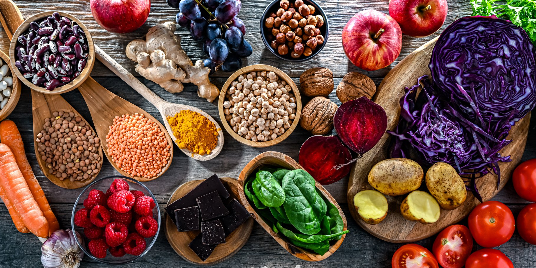 Продукты, богатые антиоксидантами (иллюстративная фотография) (Фото: monticello/Depositphotos)