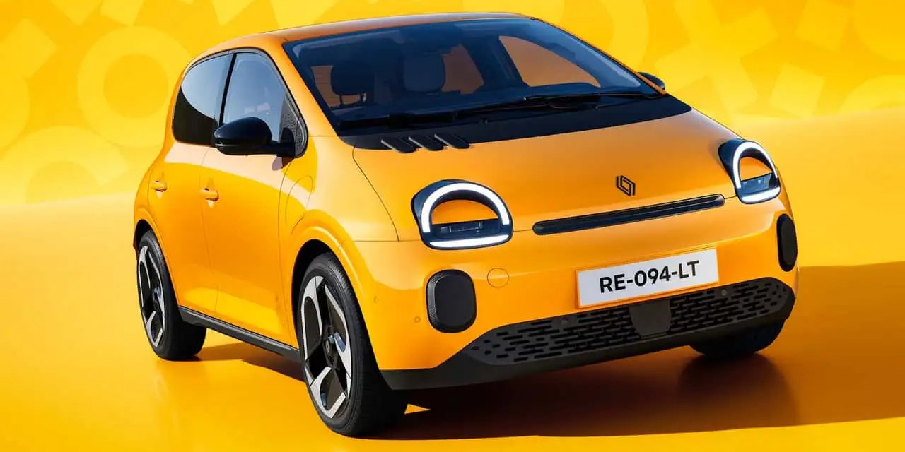 Новий Twingo E-Tech Electric отримав характерні риси оригінальної моделі (Фото: Renault)