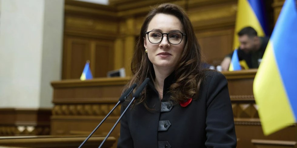 Prime Minister Yuliia Svyrydenko announced the launch date of the UZ-3000 program. (Photo: AP Photo/Vadym Sarakhan, File)