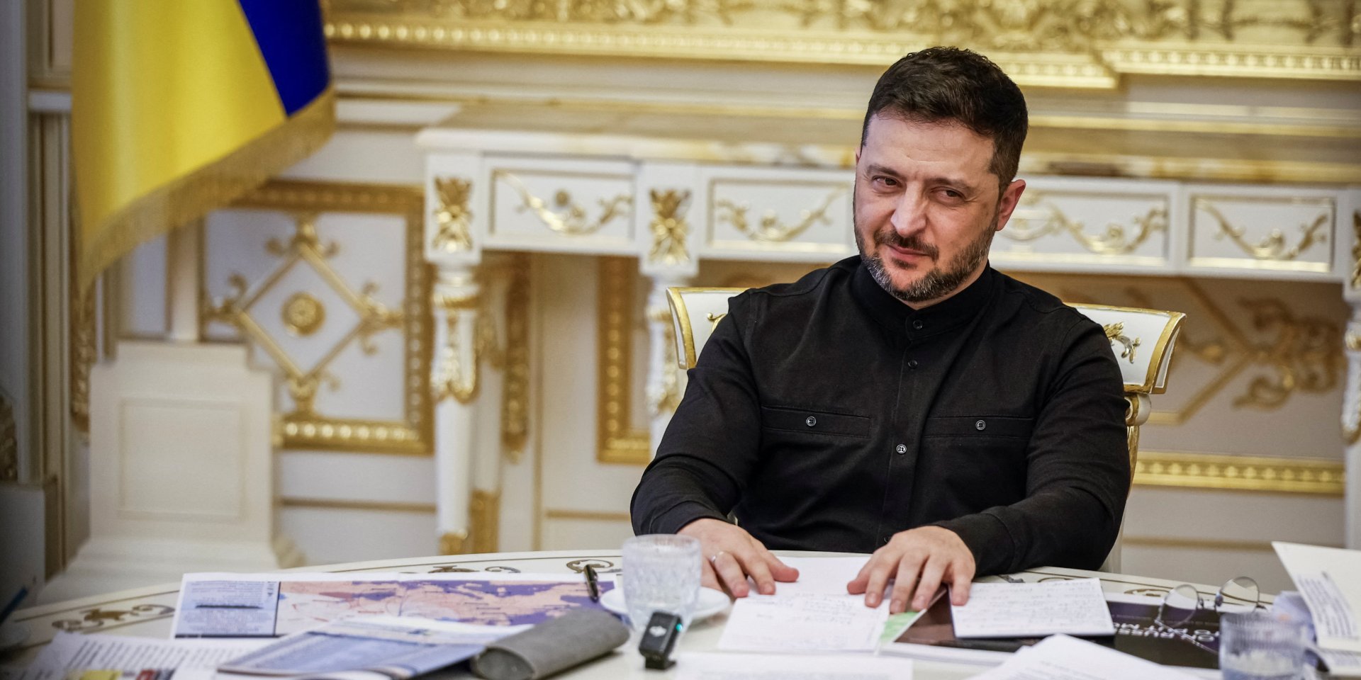 Президент України Володимир Зеленський, 31 жовтня 2025 року (Фото: REUTERS/Alina Smutko)