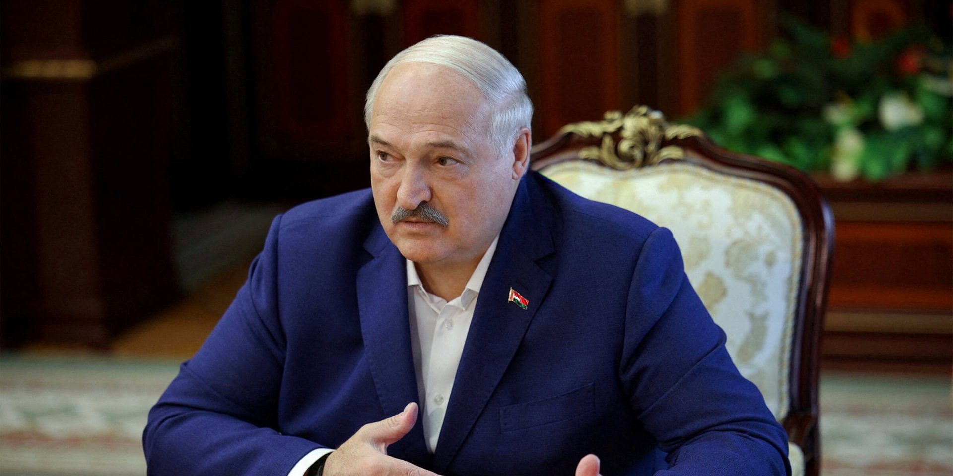 Belarusian dictator Alexander Lukashenko on Sept. 11, 2025. (Photo: Press Service of the President of the Republic of Belarus / REUTERS)