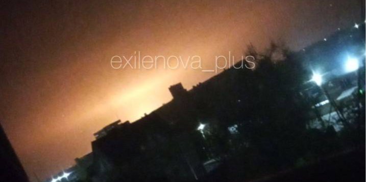 В России после атаки дронов загорелось предприятие Ставролен после атаки дронов (Фото: EXILENOVA+)
