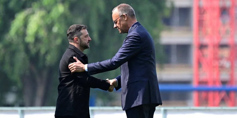 Мерц и&nbsp;Зеленский обсудили коррупционный скандал в&nbsp;Украине&nbsp;&mdash; спикер канцлера