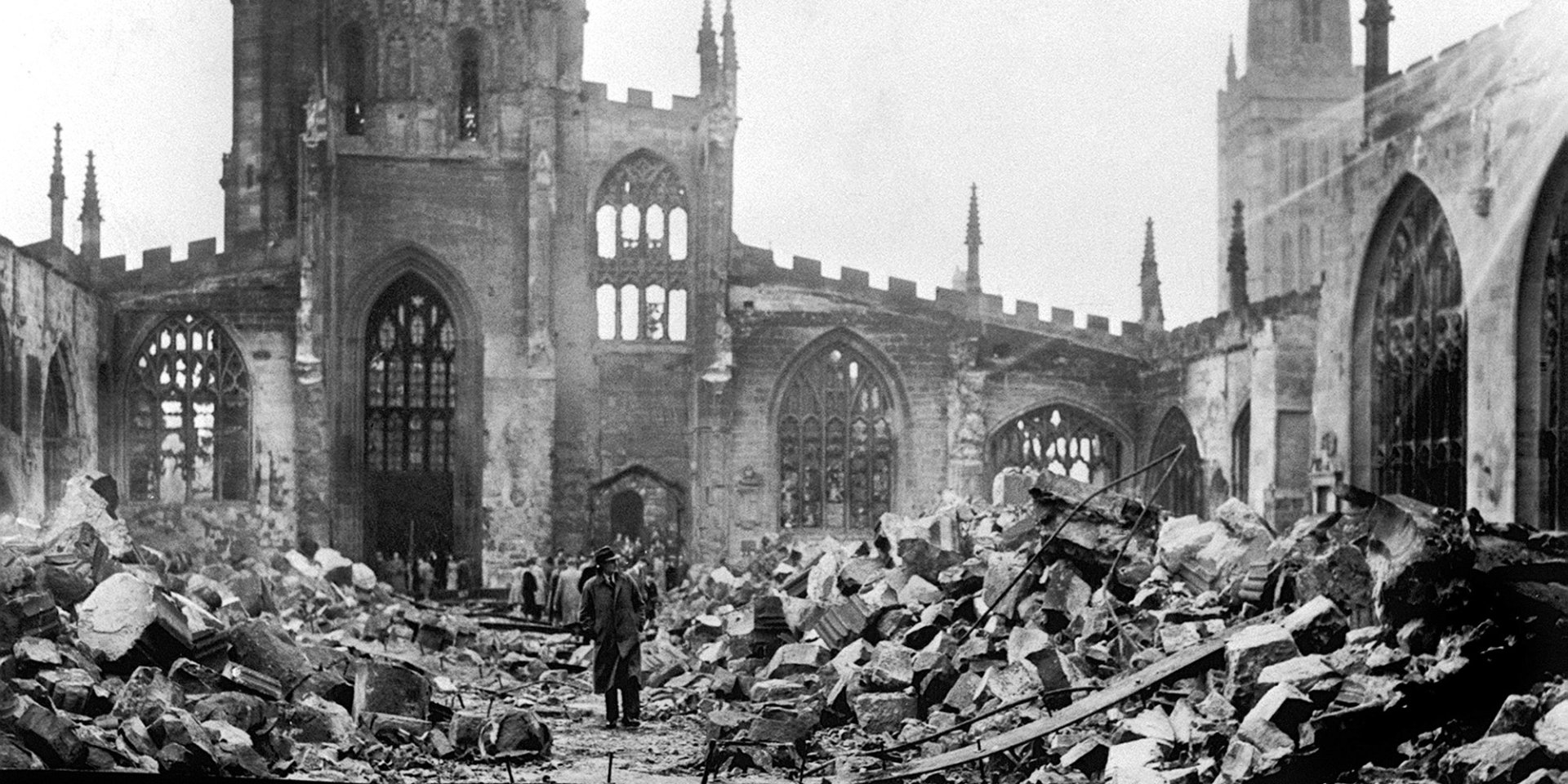 Наслідки бомбардування Ковентрі, 15 листопада 1940 року (Фото: PA Images via Reuters)