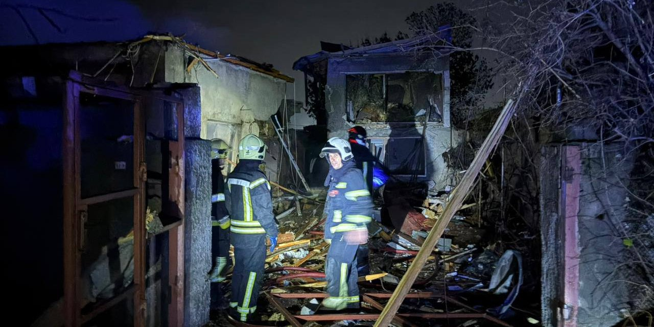 Aftermath of a Russian drone attack on Odesa, Nov. 21 (Photo: Serhiy Lysak/Telegram)