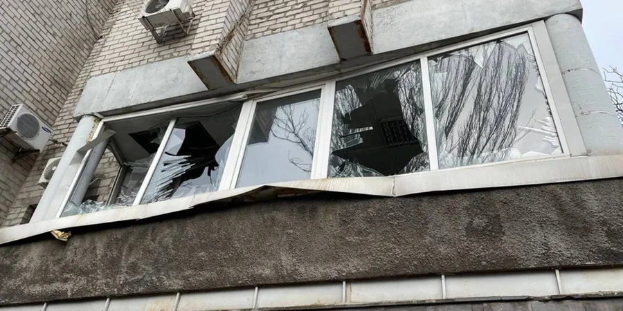 В Запорожье в результате российских ударов повреждено здание редакции Суспільного