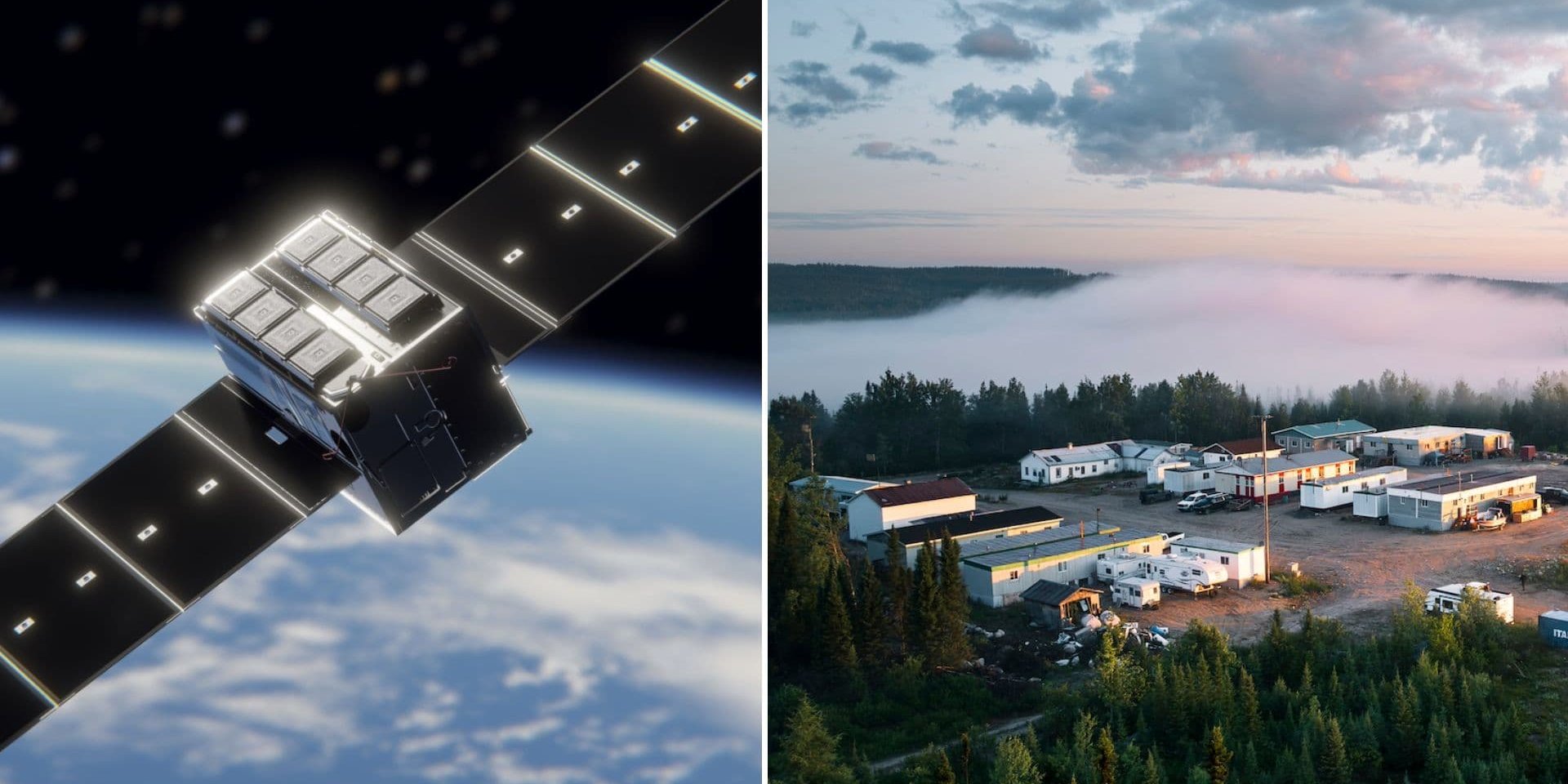 Проект Cisco по добыче лития в Квебеке, Канада. (Фото: Fleet Space)