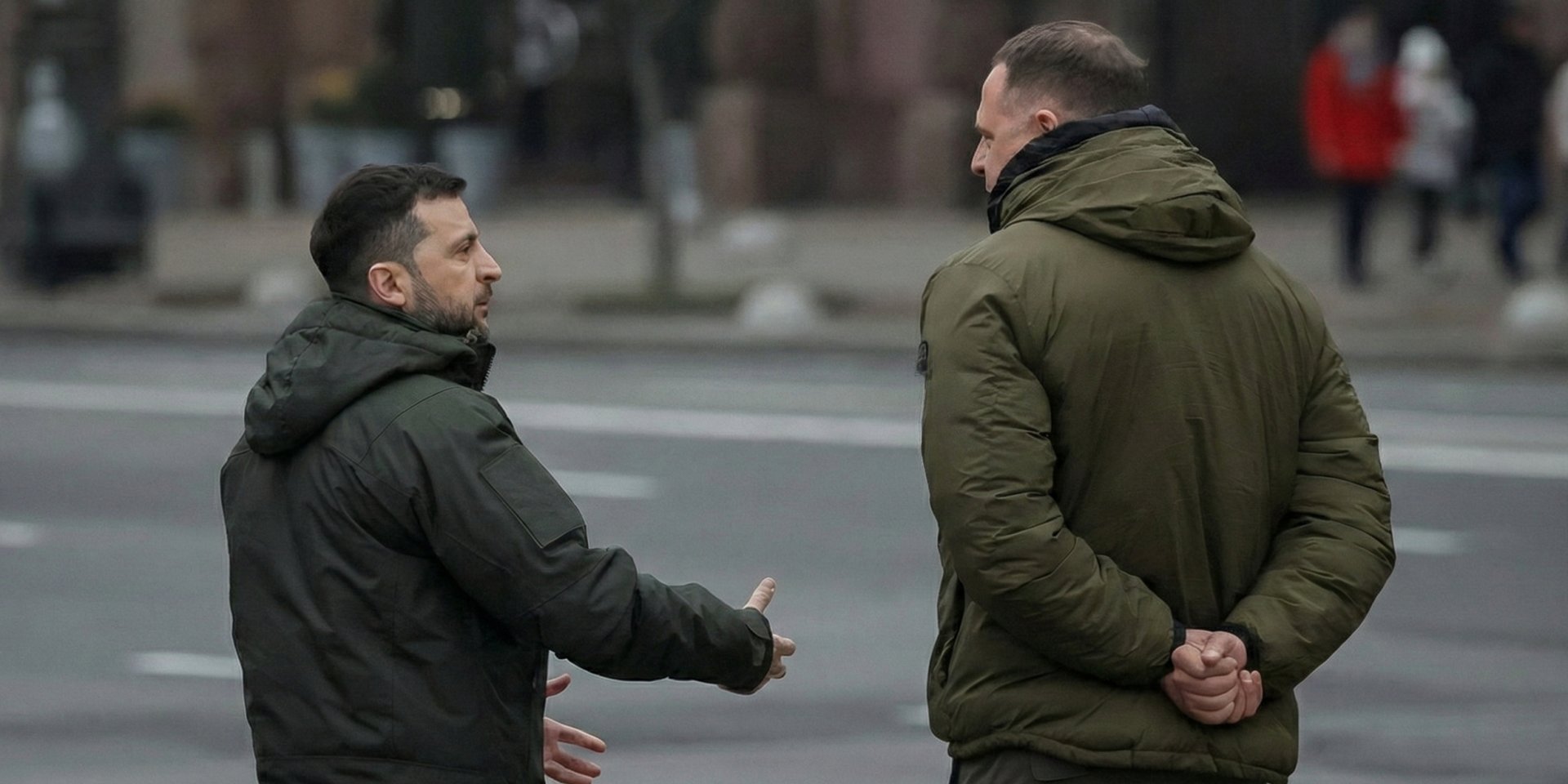 Volodymyr Zelenskyy and Andriy Yermak (Photo: REUTERS/Gleb Garanich/File Photo)