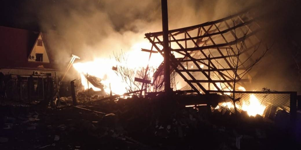 Consequences of the Russian strike on Dnipropetrovsk Oblast (Photo: Vladyslav Haivanenko / Telegram)