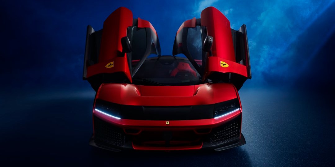 Ferrari F80, представлений торік у жовтні, вийде обмеженим тиражем у 799 екземплярів на честь 80-річчя бренду (Фото: Ferrari)