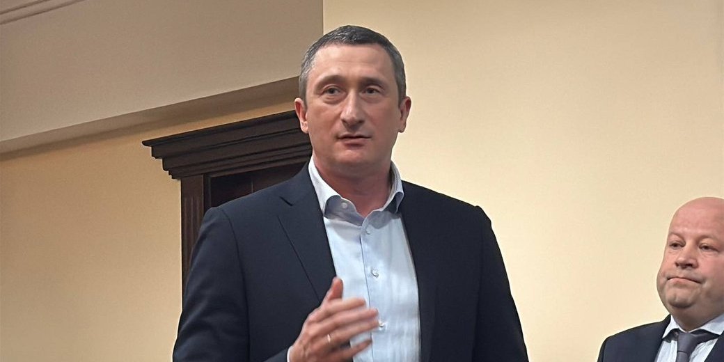 Суд відмовив Олексію Чернишову в&nbsp;апеляції на&nbsp;запобіжний захід (Фото: Суспільне Новини/Поліна Паламарчук)