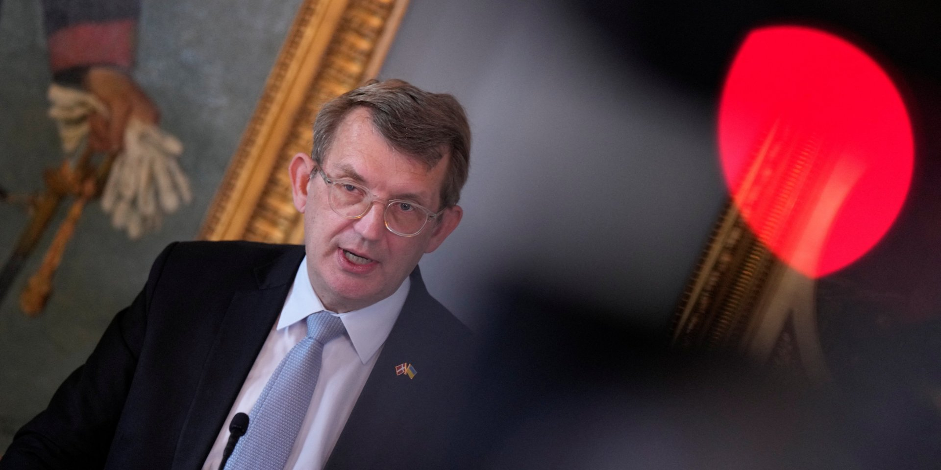 Troels Lund Poulsen (Photo: Ritzau Scanpix/Sebastian Elias Uth via REUTERS)