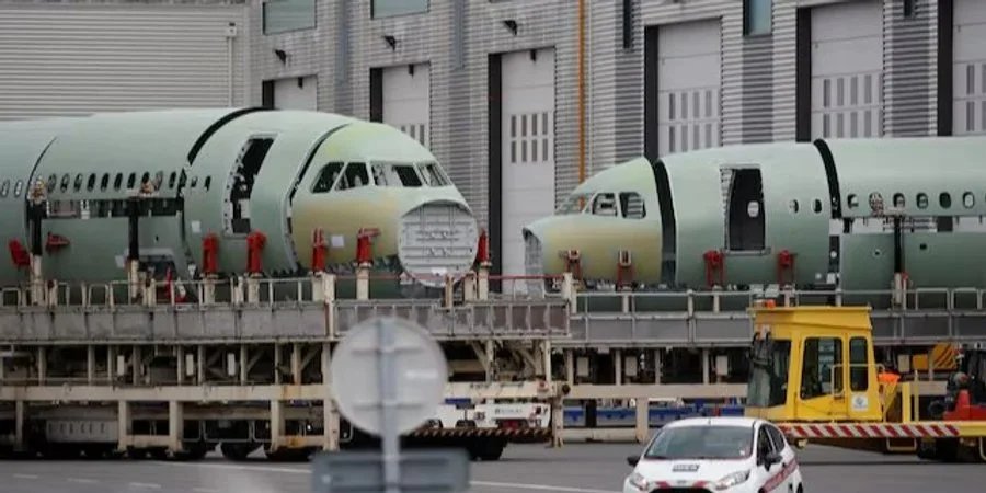 Секції фюзеляжу літаків сімейства Airbus A320 (Фото: REUTERS/Stephane Mahe)