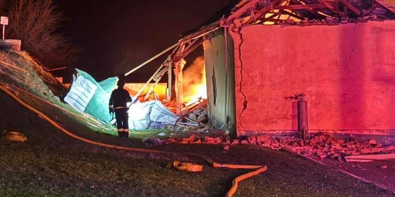 Aftermath of a Russian drone attack on Odesa Oblast, Dec. 2, 2025 (Photo: Odesa Oblast State Administration / Telegram)