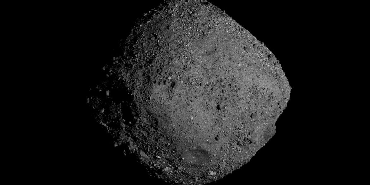 Астероид Бенну, снятый космическим аппаратом OSIRIS-REx (Фото: NASA’s Scientific Visualization Studio)