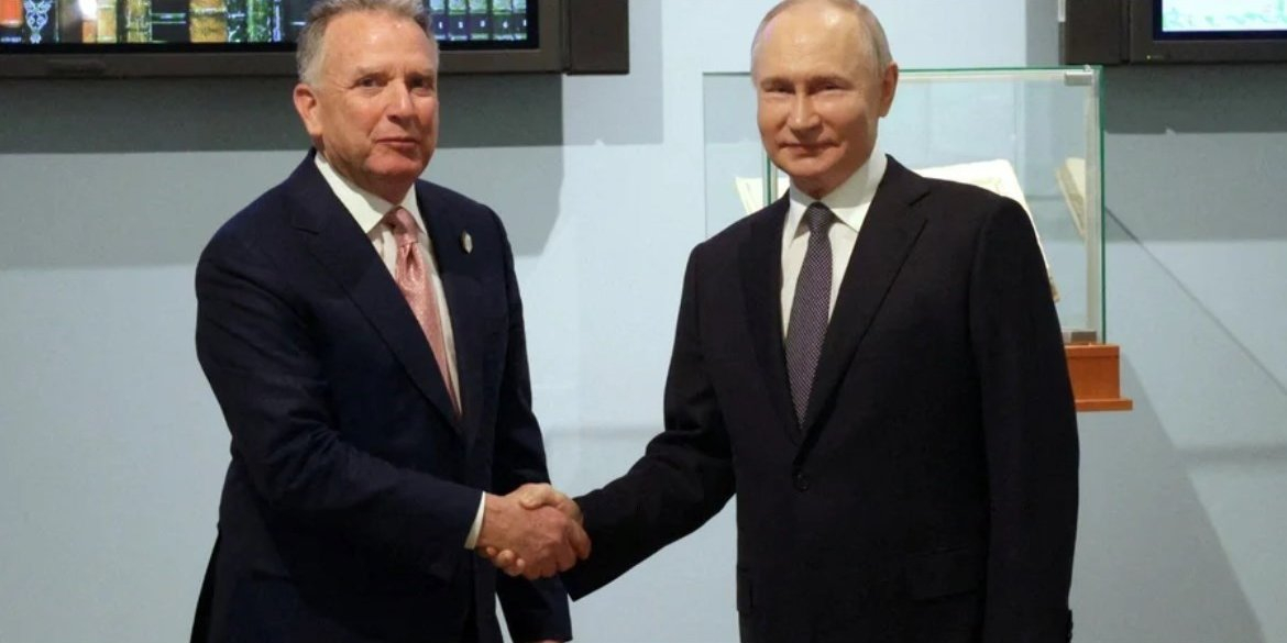 Meeting between Trump's special representative Steve Witkoff and Russian dictator Vladimir Putin in Moscow, August 6, 2025 (Photo: Sputnik/Gavriil Grigorov/Pool via REUTERS)
