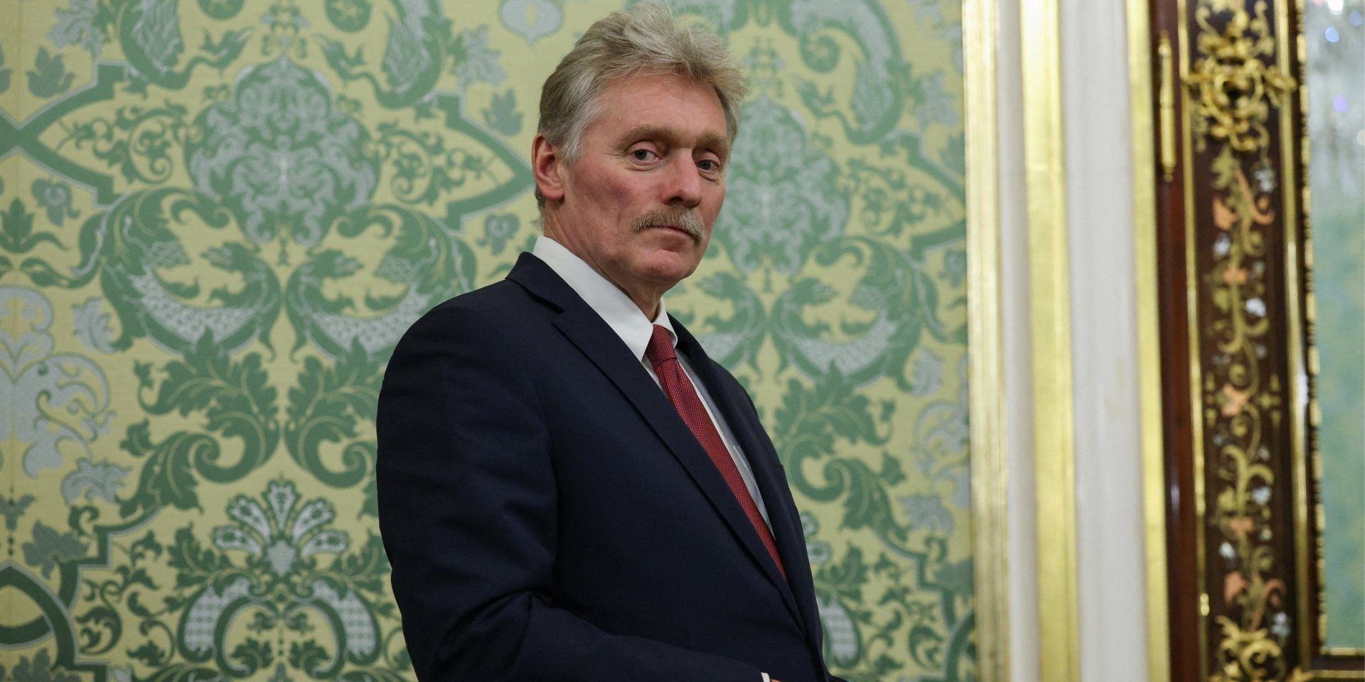 Russian dictator's spokesperson Dmitry Peskov in the Kremlin, Nov. 19, 2025 (Photo: REUTERS/Ramil Sitdikov/Pool)