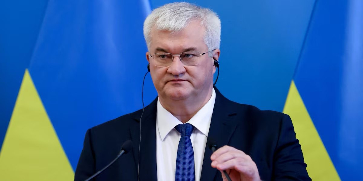 Andrii Sybiha (Photo: REUTERS/Bernadett Szabo)