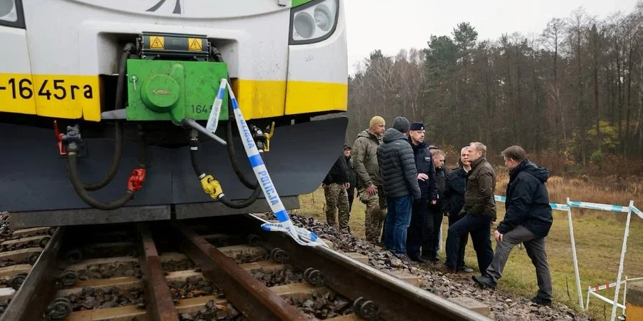 The perpetrators’ sabotage included a “worst-case scenario” designed to spark a “major railway disaster” (Photo: KPRM/Handout via REUTERS)
