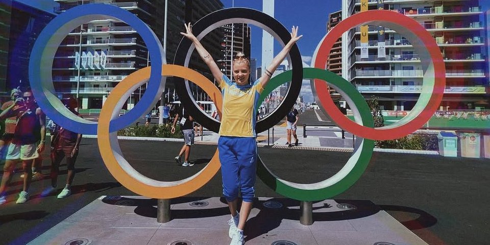 Софія Лискун на Олімпійських іграх (Фото: instagram.com/sofiialyskun)