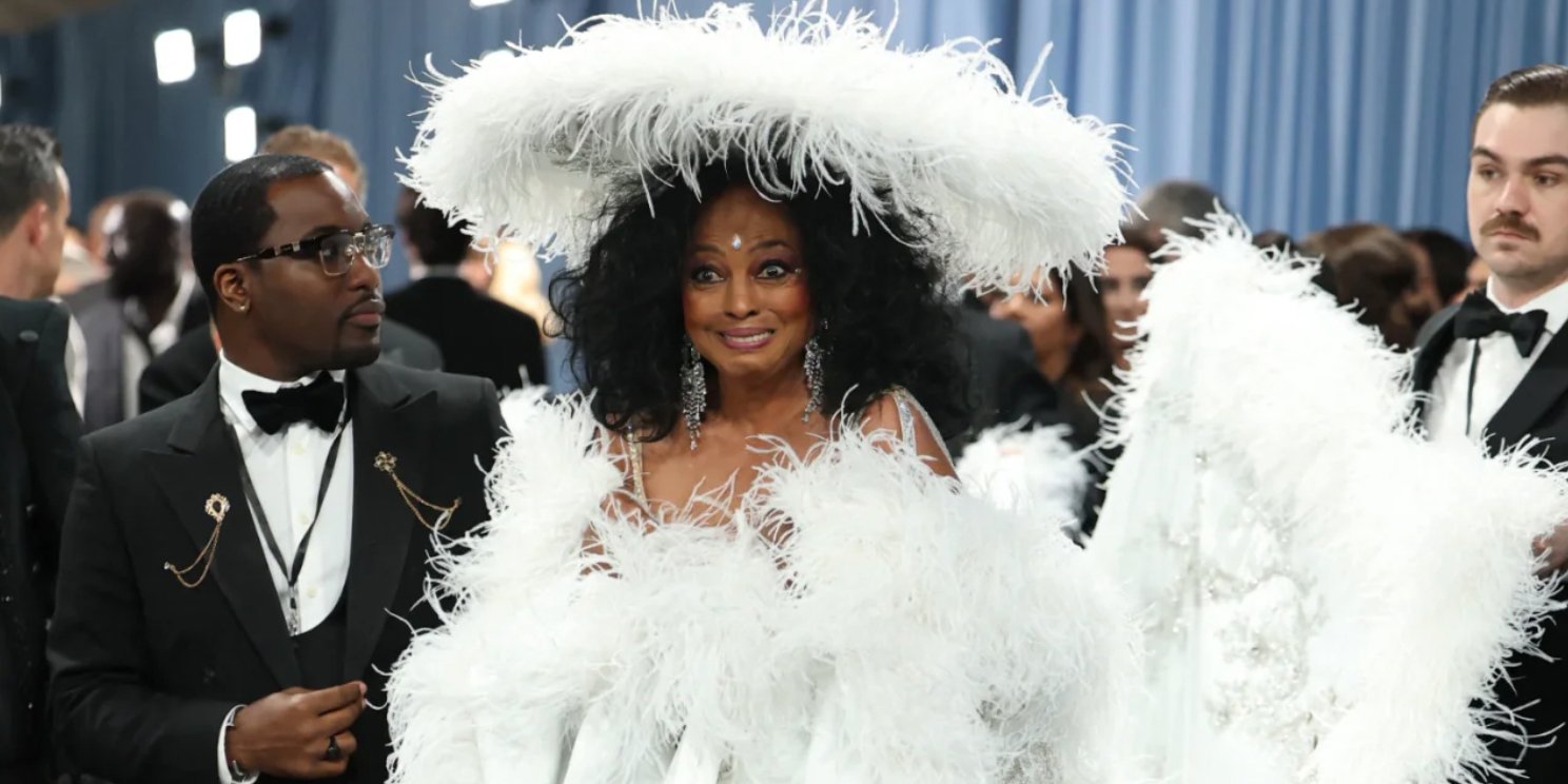Дайана Росс в наряде цвета Cloud Dancer на балу Института костюма Met Gala (Фото: REUTERS/Mario Anzuoni)
