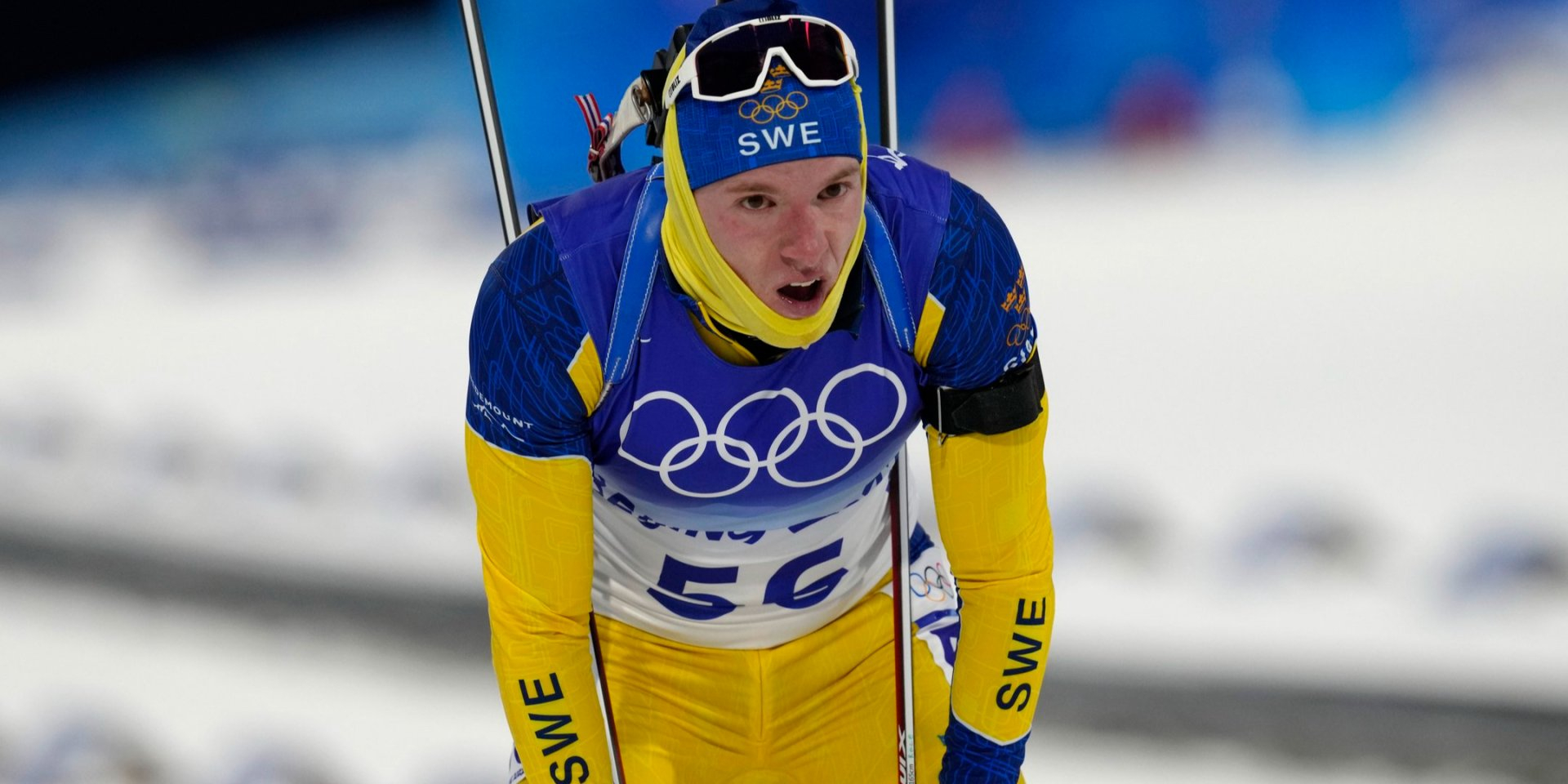 Swedish Olympic champion Sebastian Samuelsson who won gold in the 2018 Pyeongchang Winter Olympics (Photo: AP Photo/Kirsty Wigglesworth)