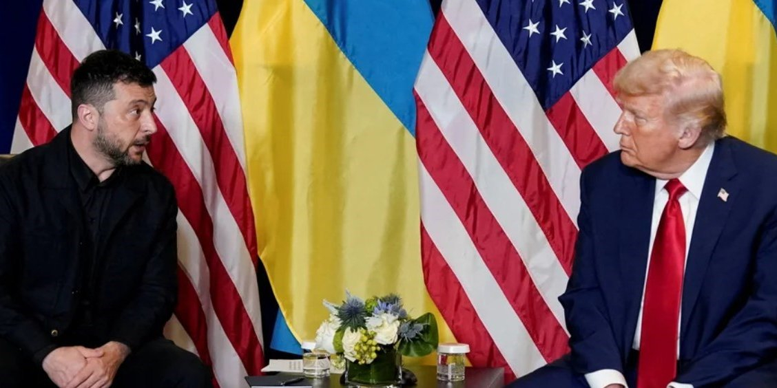 President Volodymyr Zelenskyy and President Donald Trump, Sept. 25, 2025 (Photo: REUTERS/Al Drago/File Photo)