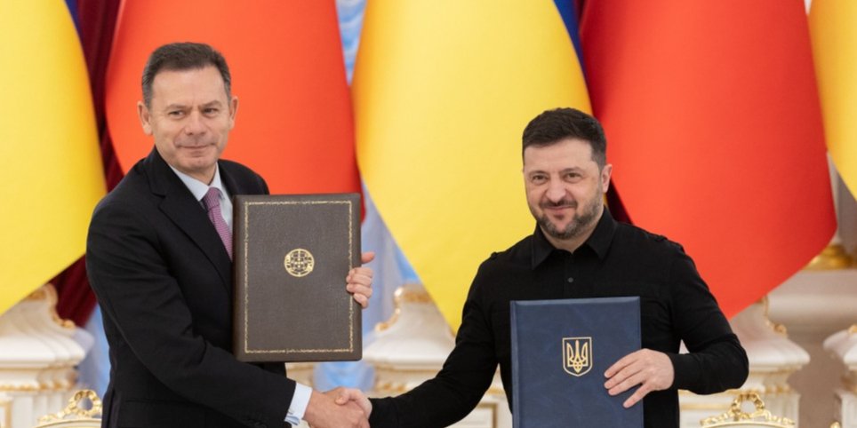 Президент України Володимир Зеленський провів з прем'єр-міністром Португалії Луїшем Монтенегру (Фото: Офіс президента)