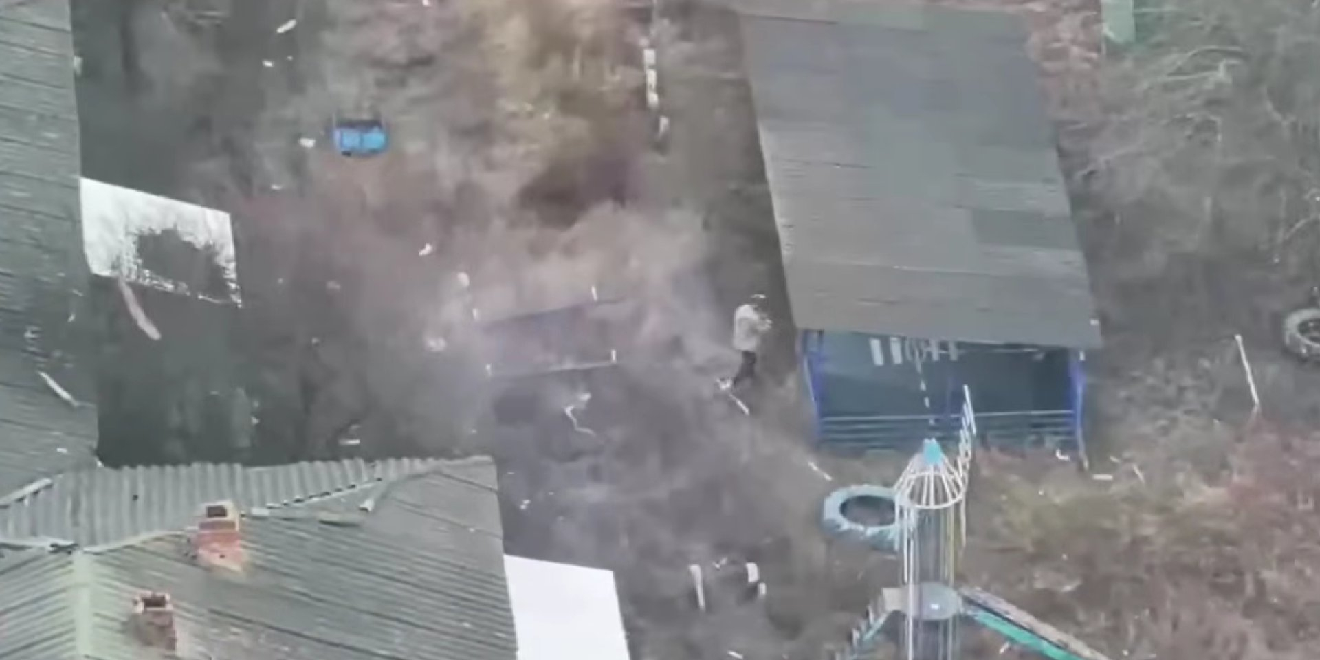 Photos from Hrabovske village before it was invaded (Photo: Deep State)