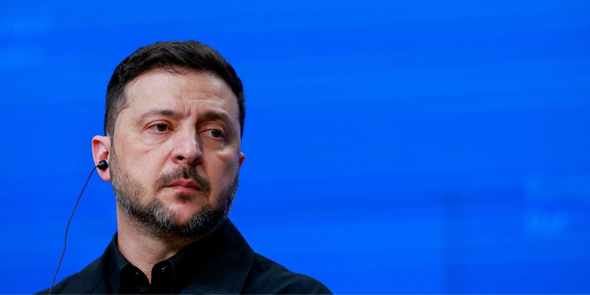 President of Ukraine Volodymyr Zelenskyy shared details of the peace agreement. (Photo: REUTERS/Stephanie Lecocq)