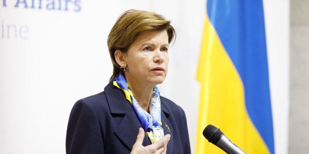 Байба Браже — міністр закордонних справ Латвії (Фото: УКРІНФОРМ)