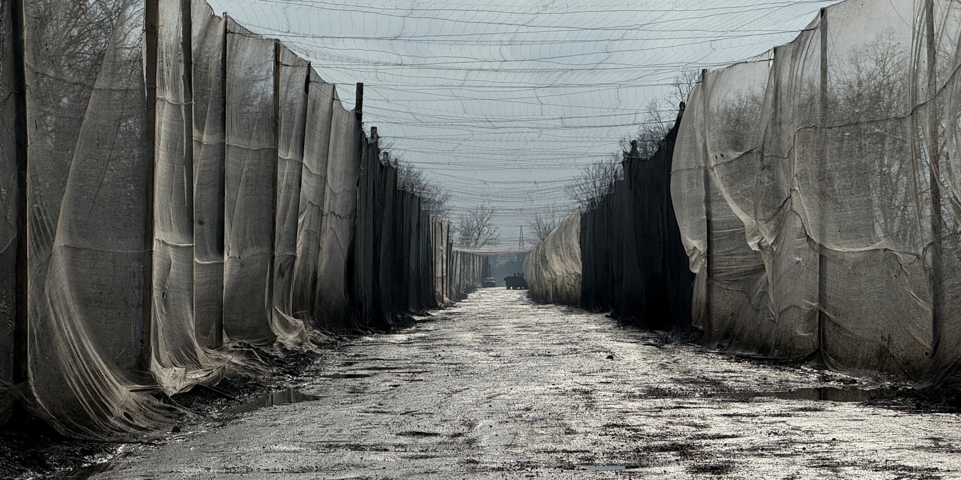 Road to Kupyansk, Dec. 12 (Photo: REUTERS/Stringer)