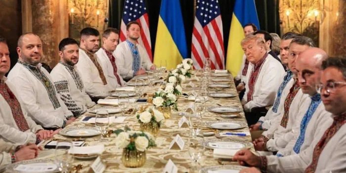 Реакция соцсетей на встречу Зеленского и Трампа (Фото: МЕМАГРАМ/Х)