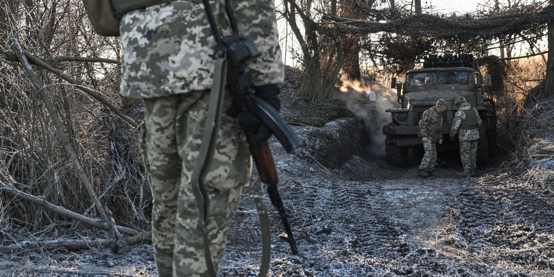 Украинские военные в Донецкой области (Фото: REUTERS/Stringer)