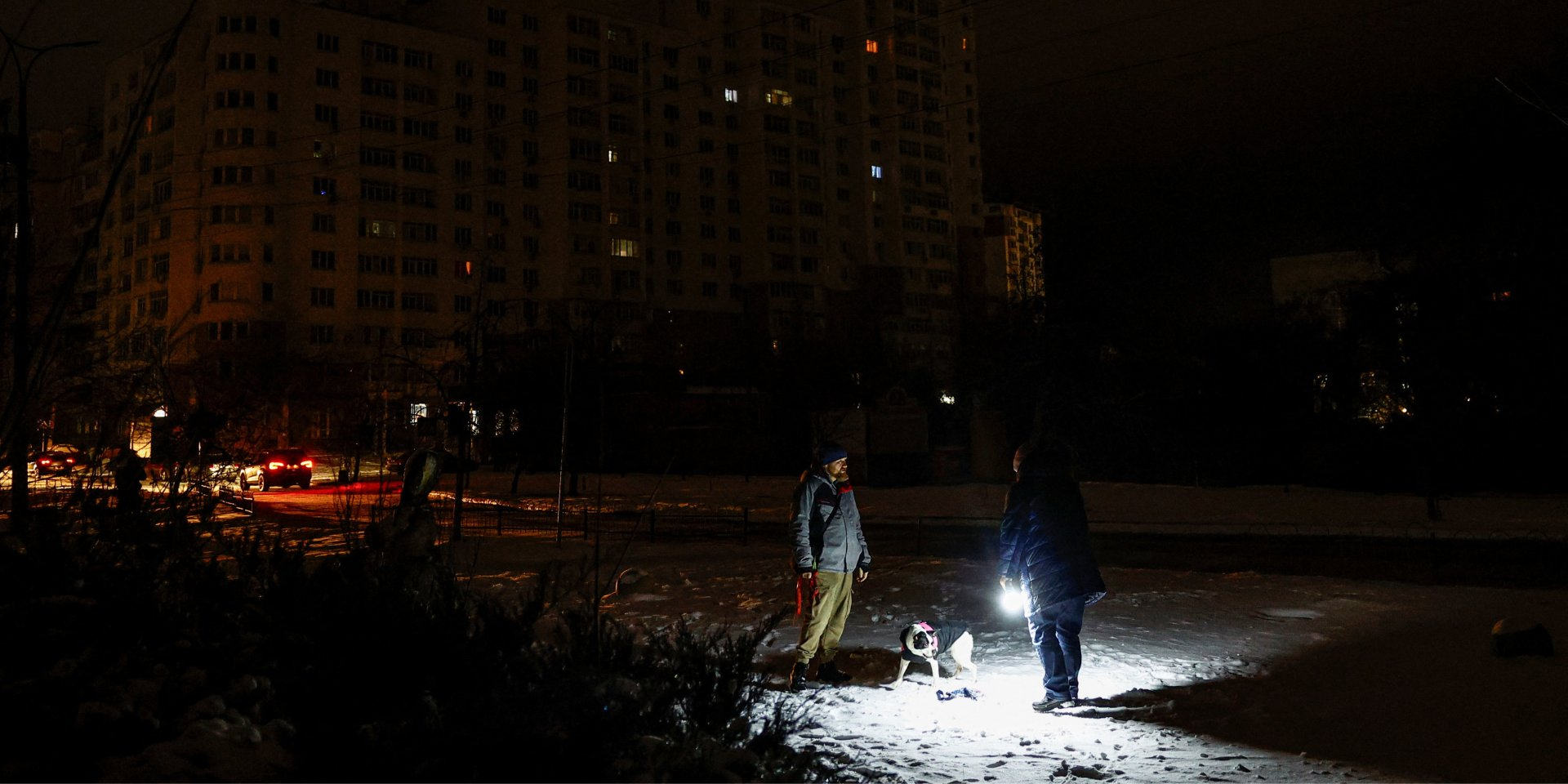 Blackouts in Kyiv Oblast, December 2025 (Photo: REUTERS/Valentyn Ogirenko)