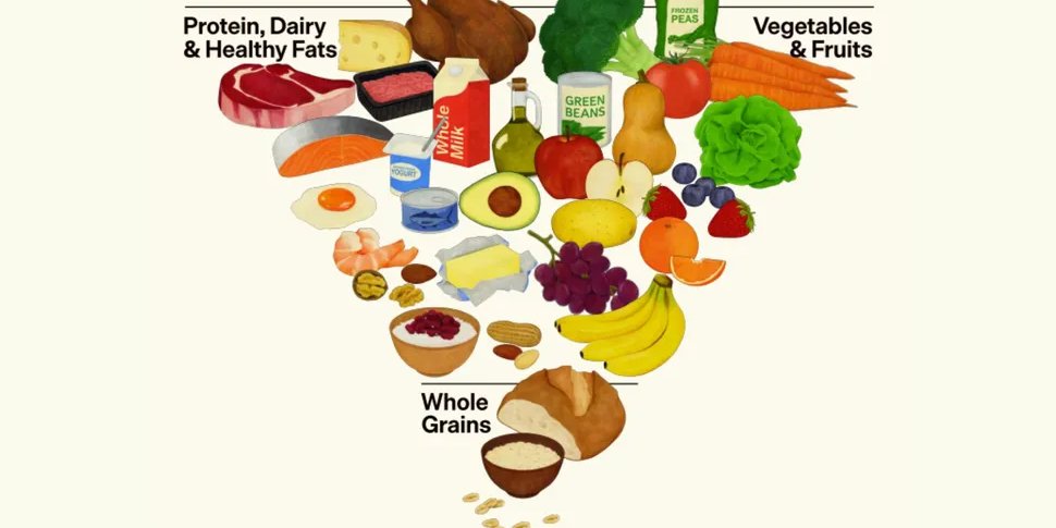 Новая пирамида заменит программу MyPlate как наглядное руководство по питанию для американцев, разработанное федеральным правительством (Фото: Министерство сельского хозяйства США и Министерство здравоохранения и социальных служб США)