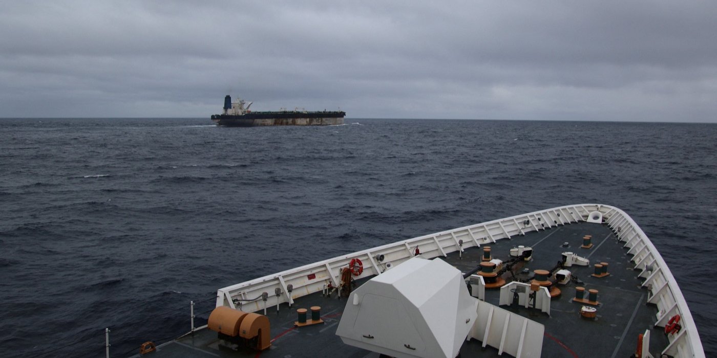 У Росії розсварились через танкер Marinera, що захопили США (Фото: US EUROPEAN COMMAND via X/Handout via REUTERS)