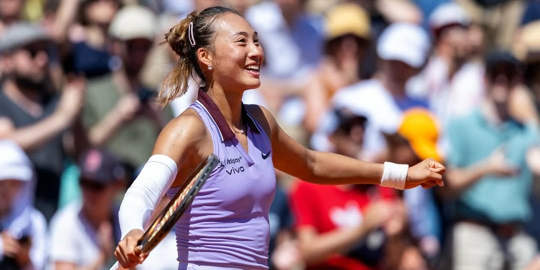 Чжэн Циньвэнь (Фото: instagram.com/zhengqinwen_tennis)
