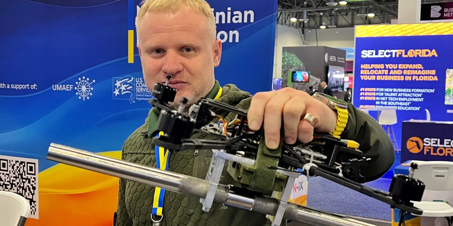 Беспилотник Varta против FPV на CES 2026 (Фото: Interesting Engineering)
