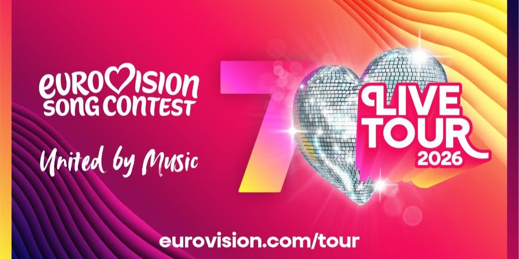 Афиша Евровидение Live Tour 2026 (Фото: EBU)