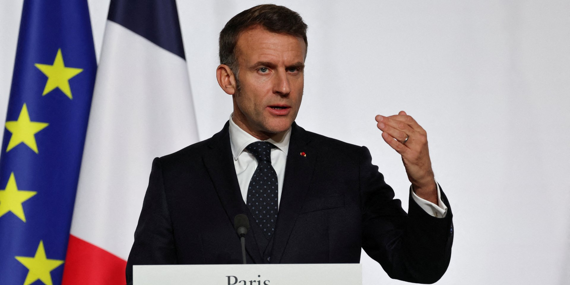Emmanuel Macron (Photo: Ludovic Marin/Pool via REUTERS)