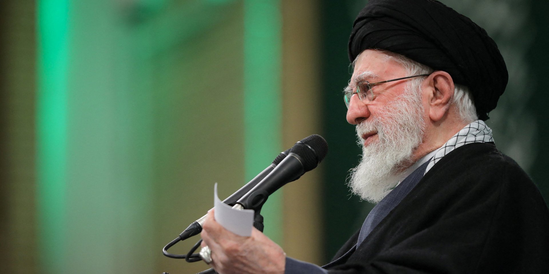 Алі Хаменеї звинуватив протестувальників у загибелі «кількох тисяч» людей в Ірані (Фото: Office of the Iranian Supreme Leader/WANA (West Asia News Agency)/Handout via REUTERS)