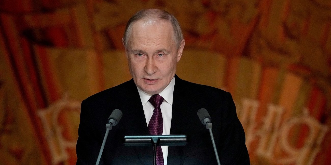 Російський диктатор Володимир Путін перебуває в дивному становищі, оскільки старі закони руйнуються, а до нової реальності Кремлю складно адаптуватися, пише WP (Фото: Pavel Bednyakov/Pool via REUTERS)