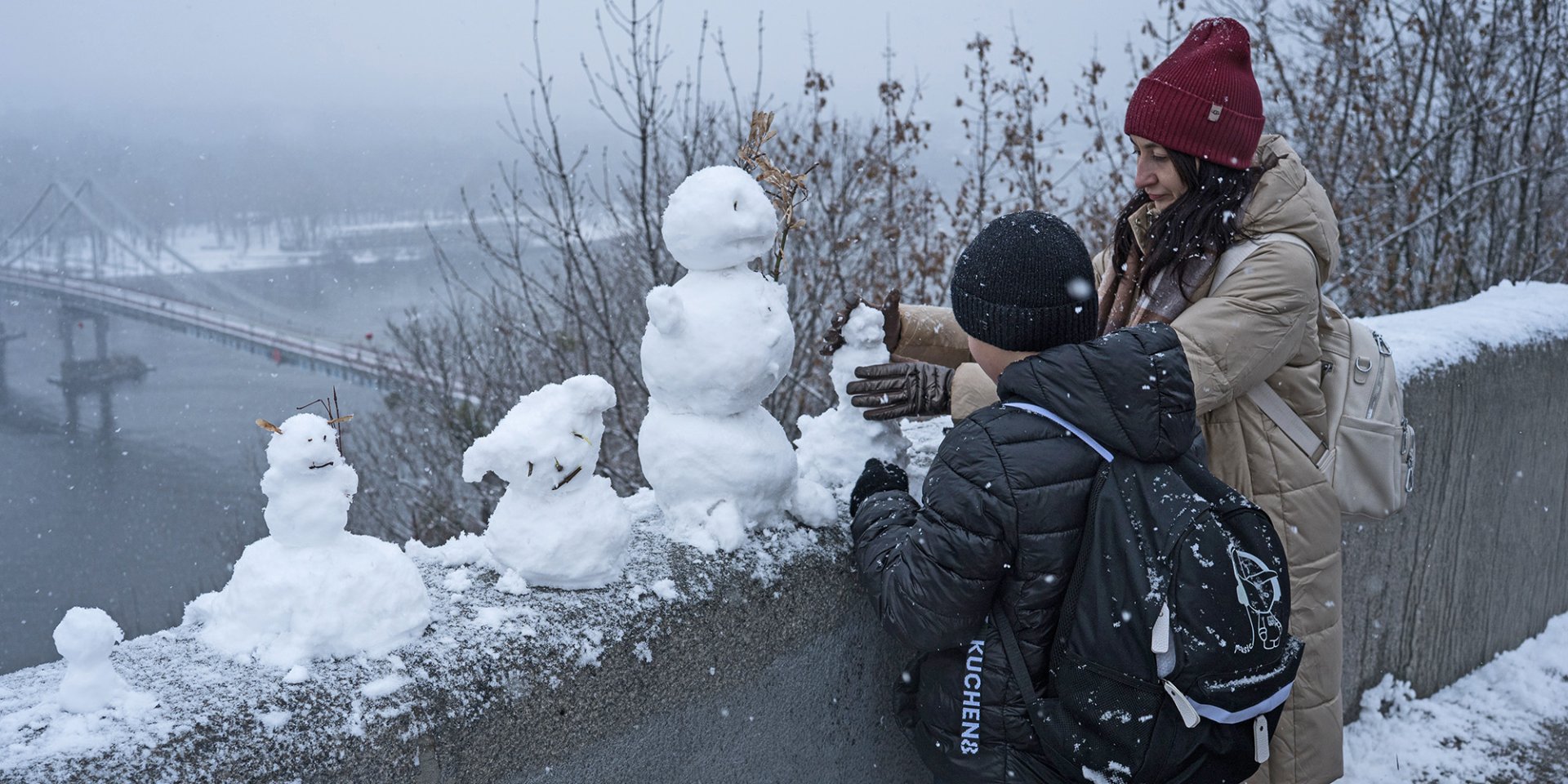 В Укргидрометцентре прогнозируют долгожданное ослабление морозов (Фото: Danylo Antoniuk/Ukrinform/NurPhoto via Reuters)