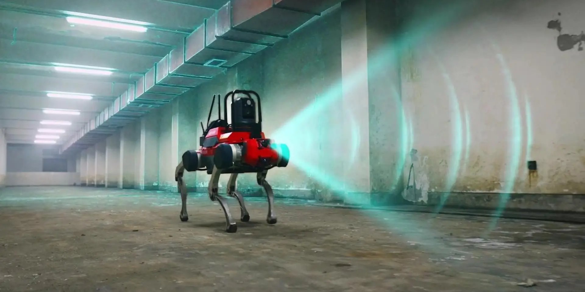 Чотириногий розвідувальний робот компанії DEEP Robotics (Фото: DEEP Robotics)