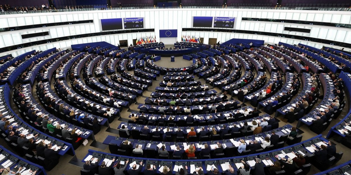 Plenary session of the European Parliament, Strasbourg, on Jan. 20, 2026 (Photo: REUTERS/Yves Herman)